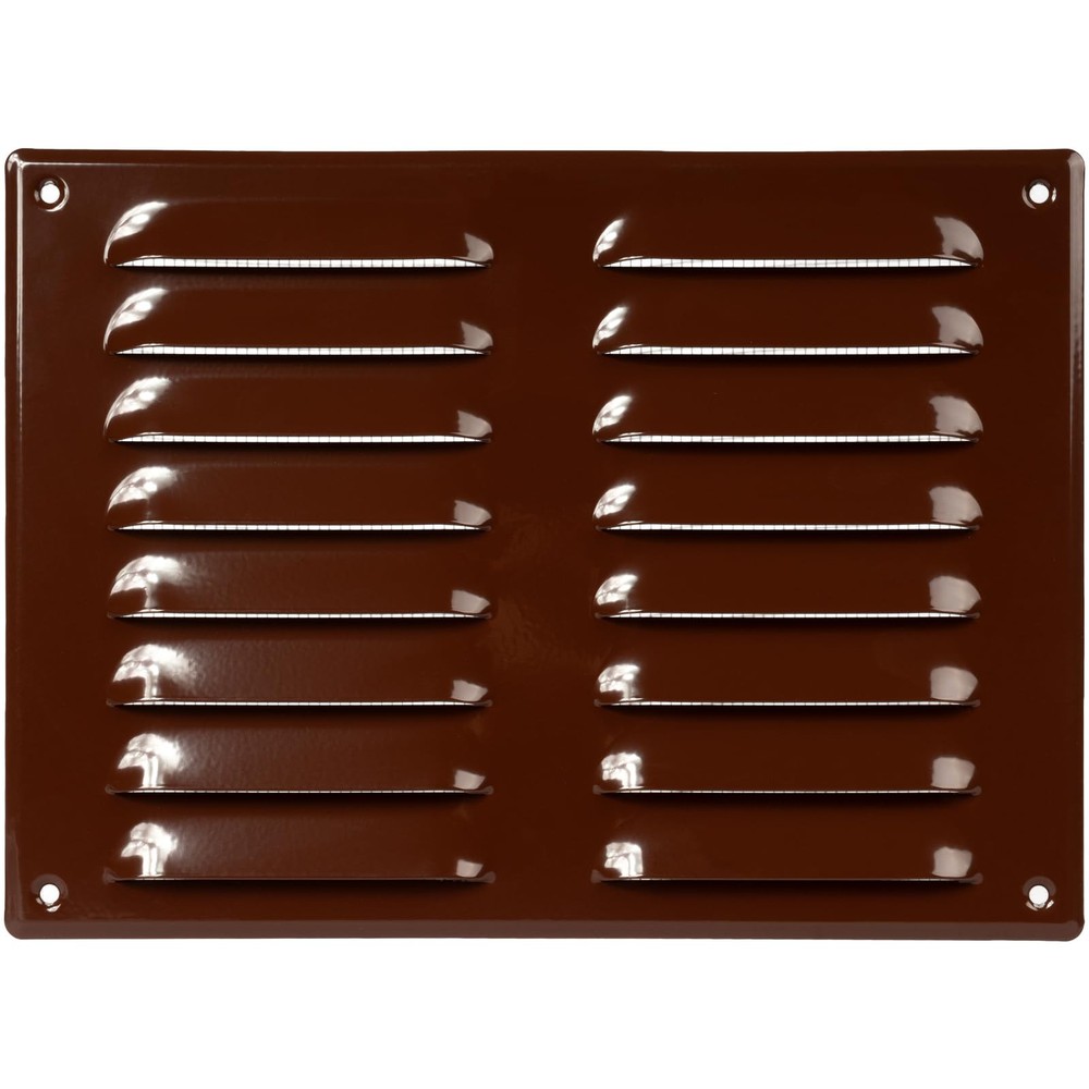 10x7.5 Inch Brown Steel Air Vent Cover for Return Air Grilles