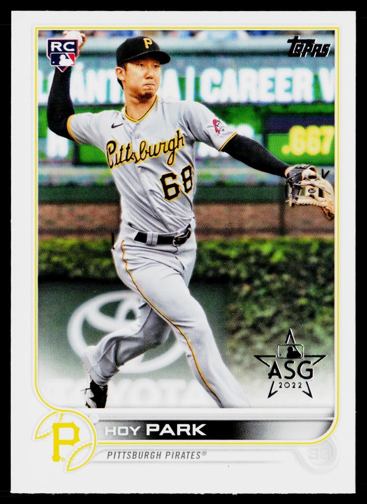 Hoy Park 2022 Topps ASG Stamped #184 Pittsburgh Pirates MLB Card