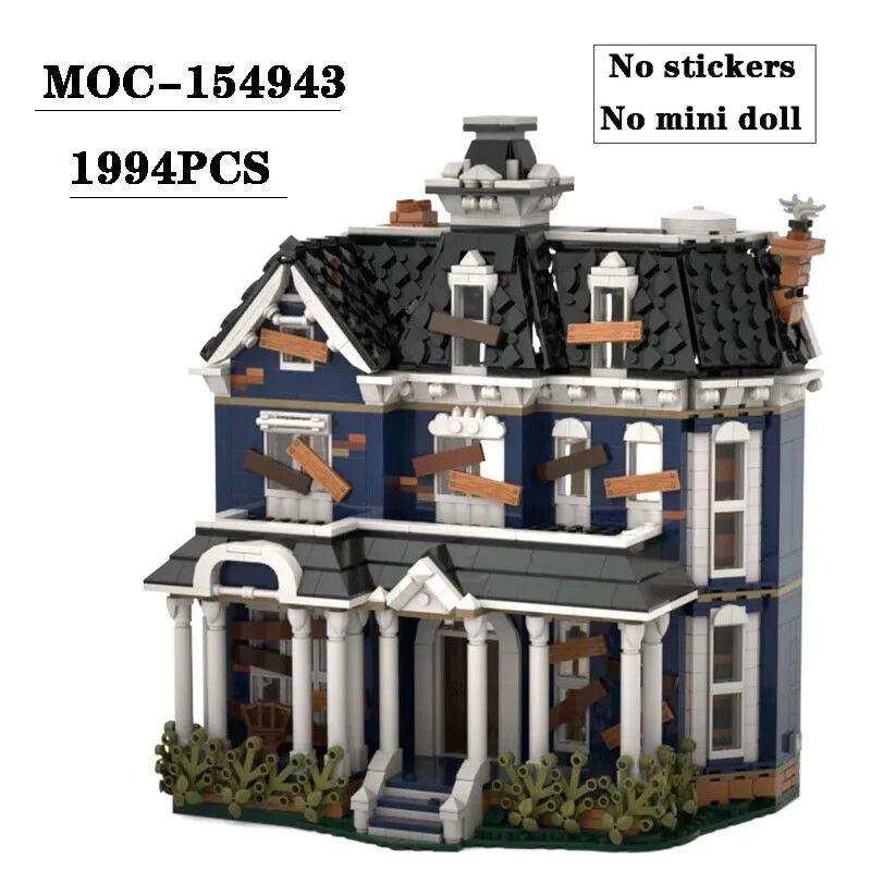 Creel House Modular Building Blocks Set MOC Bricks DIY Model Educational Toysnew