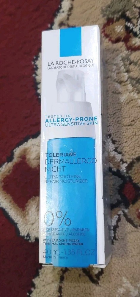 La Roche-Posay Toleriane Dermallergo Night Cream 1.35 oz Exp. 9/ 2025