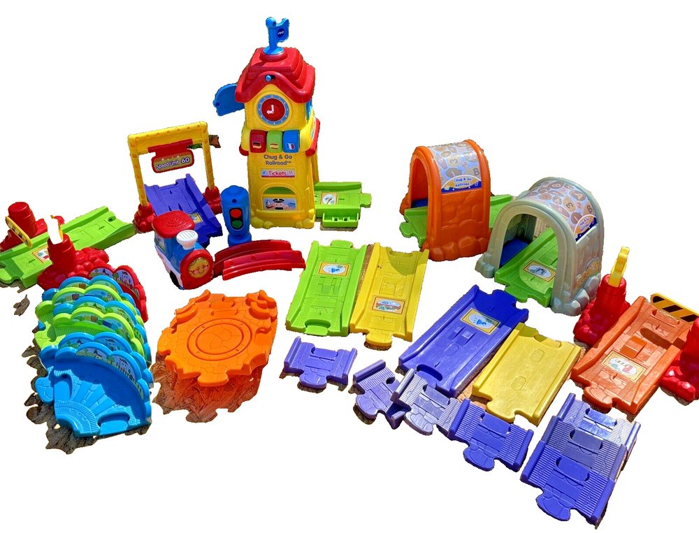 VTech Go Go Smart Wheels Interactive Train Station Playset for Kids