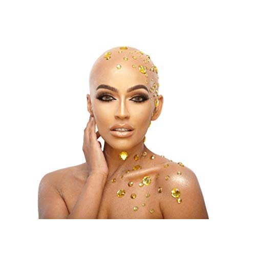 Mehron Bald Cap - Premium Character Makeup Kit ~ Easy Instructions