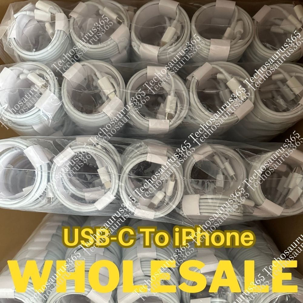 Fast Charging USB C Cable Wholesale Bulk Lot for iPhone 14 13 12 11 Pro XR 8  