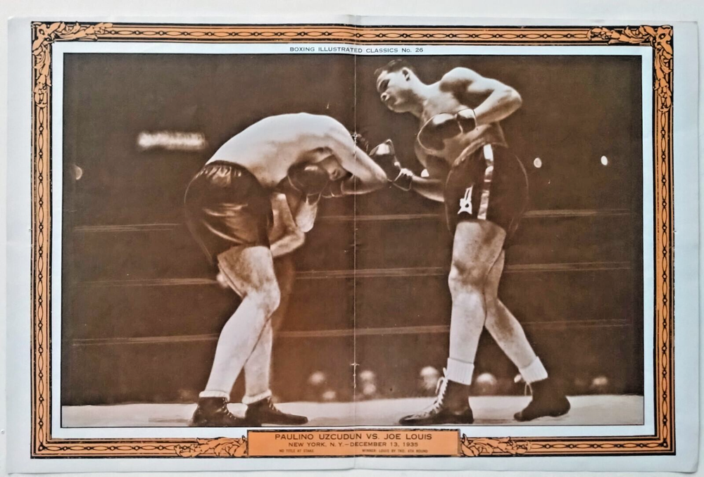 VTG 60's POSTER BOXING 