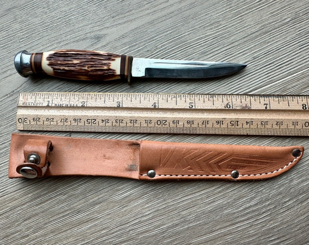 Vintage Monarch 2101 Bowie Knife. Made in Japan With Sheath