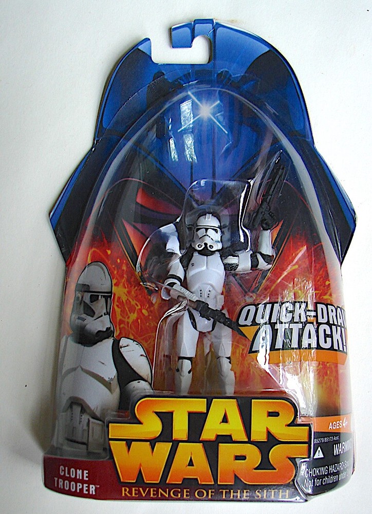 Star Wars ROTS Clone Trooper #6  Revenge of the Sith action  Figure MOC 1024