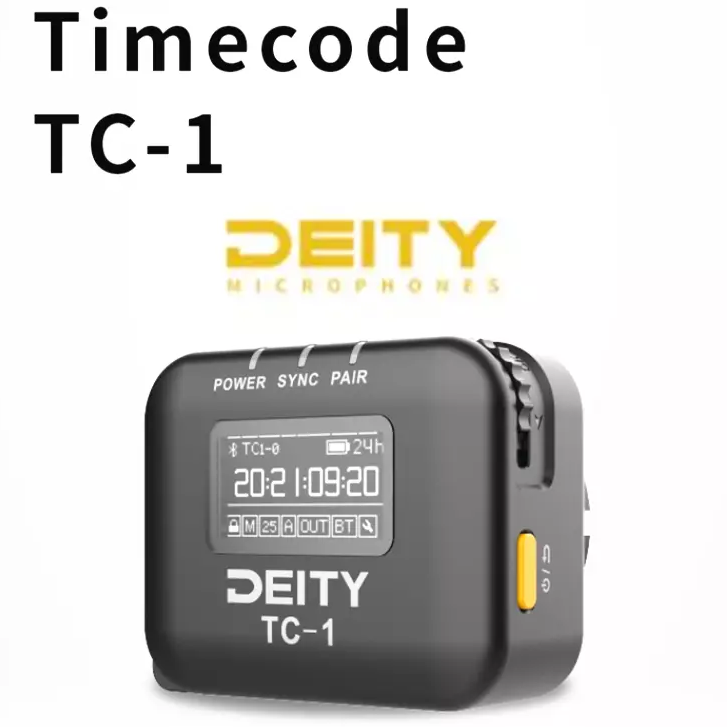 DEITY TC-1 Wireless Timecode Box Generator Microphone Time Coder Video Recording