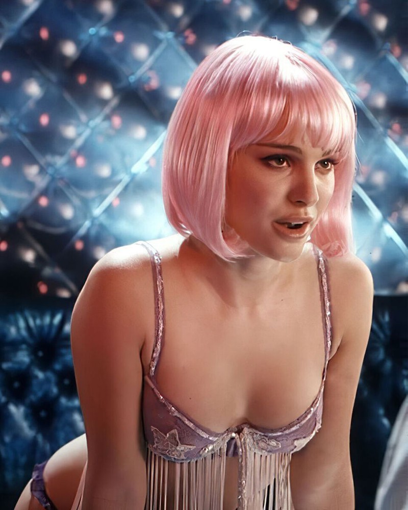 Natalie Portman Pink Hair Disco 8x10 Picture Celebrity Print