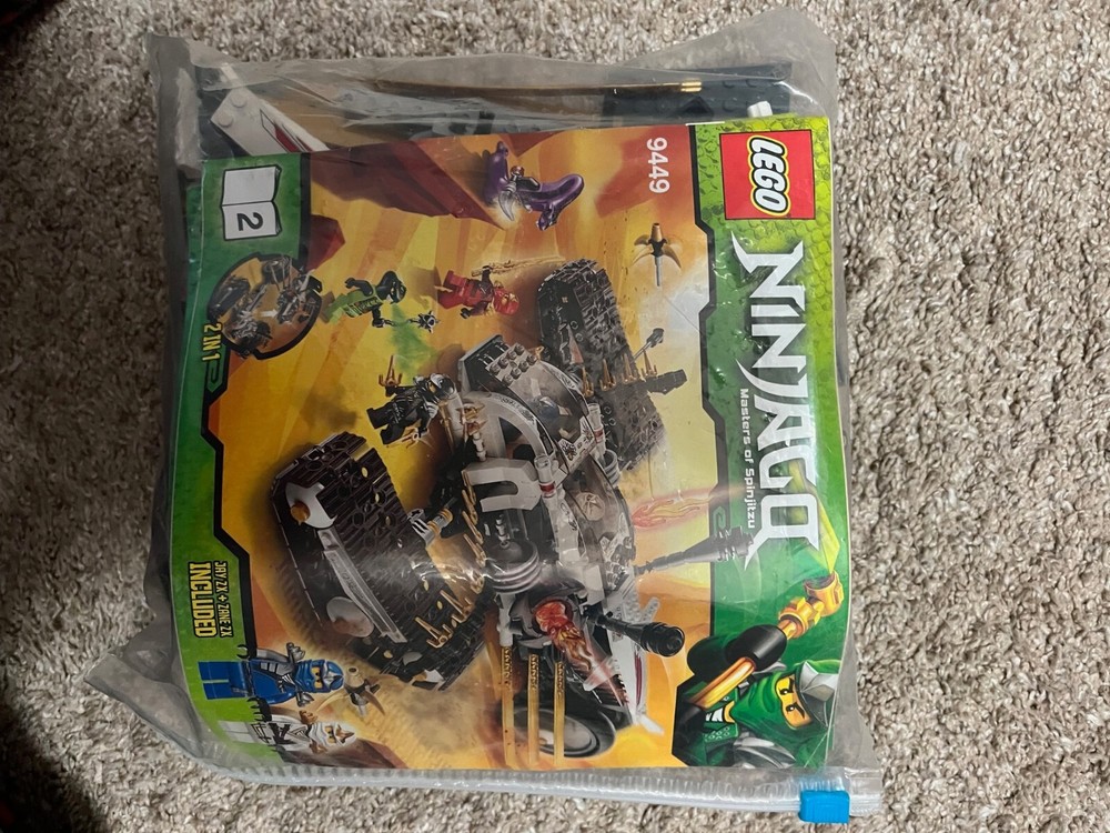 Lego Ninjago 9449 Ultra Sonic Radar Set Incomplete Missing Pieces