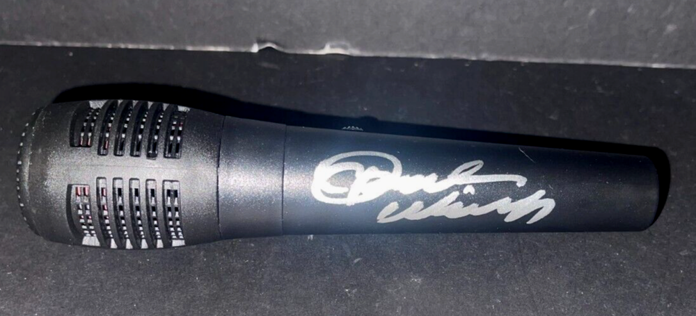 Oprah Winfrey O Talk Show Host Actress Autographed Signed Microphone Proof COA 1