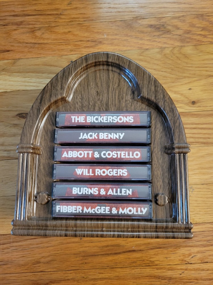 Old Time Radio Comedy 6 Cassette Tapes Audio- Jack Benny, Abbott Costello-image