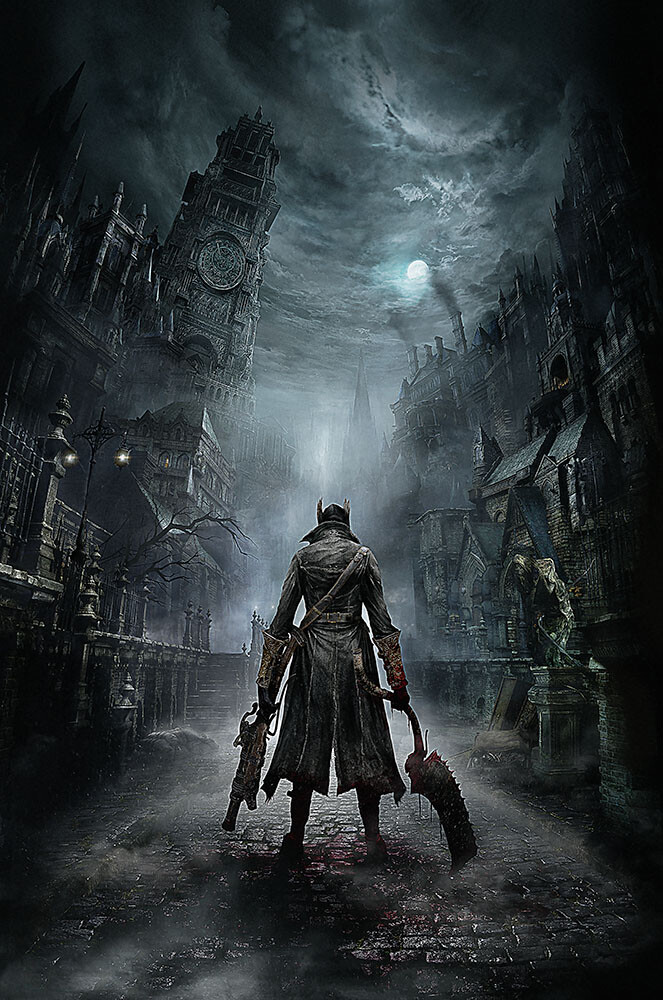 Bloodborne Concept Art PS4 XBOX One Premium POSTER MADE IN USA - BLD017