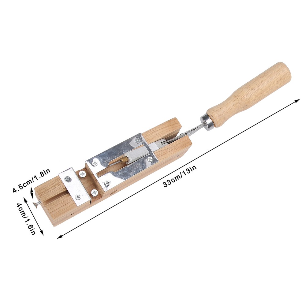 Beehive Frame Eyelets Puncher Machine Comb Box Drilling Machine Beekeeping EM