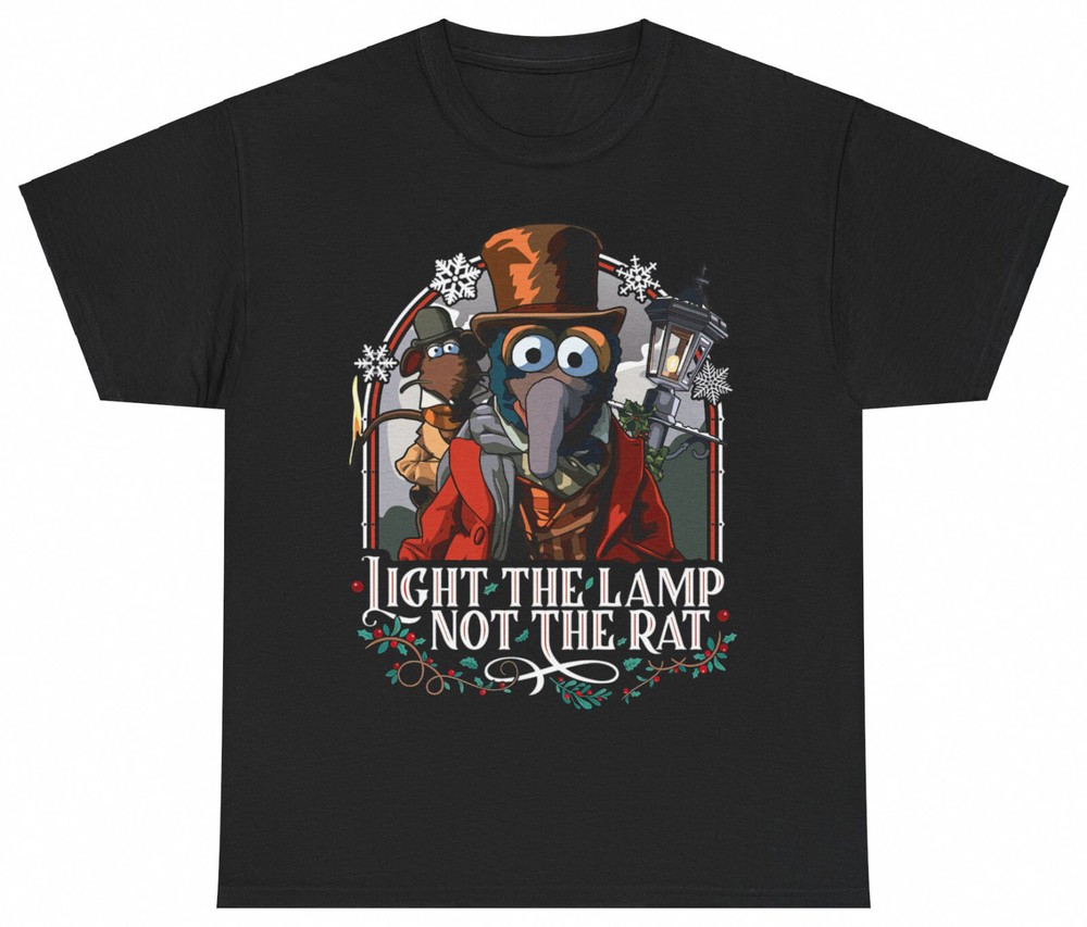 Muppets Xmas Carol Gonzo Rizzo Christmas Gift S-5XL T-Shirt Men Women Unisex