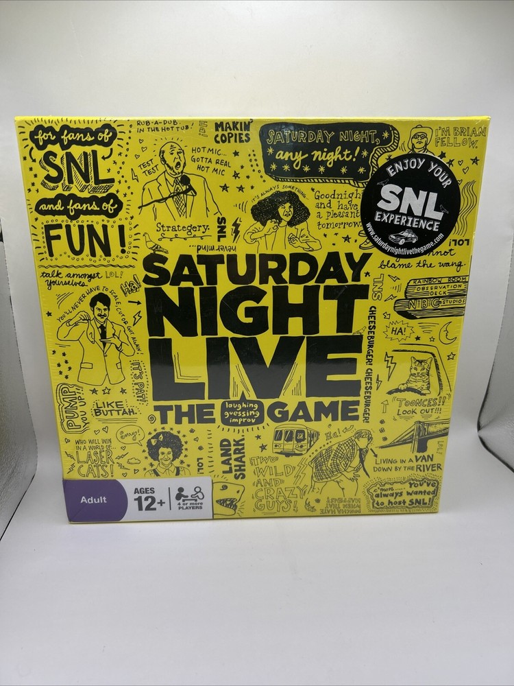 Saturday Night Live Board Game ~NBC SNL ~ 2010 Discovery Bay Games ~ NEW/SEALED