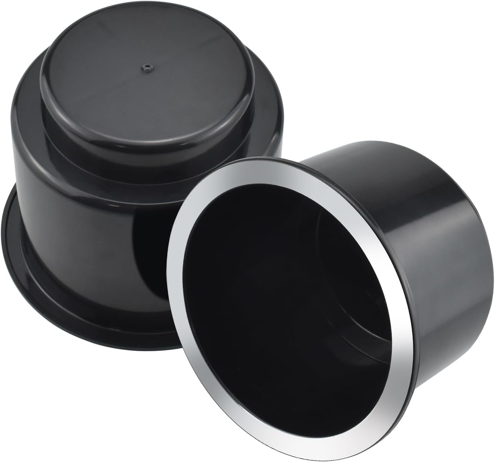 Black Sofa Cup Holder, Insert Universal Cup Drink Holde for RV Boats, Cars, Sofa