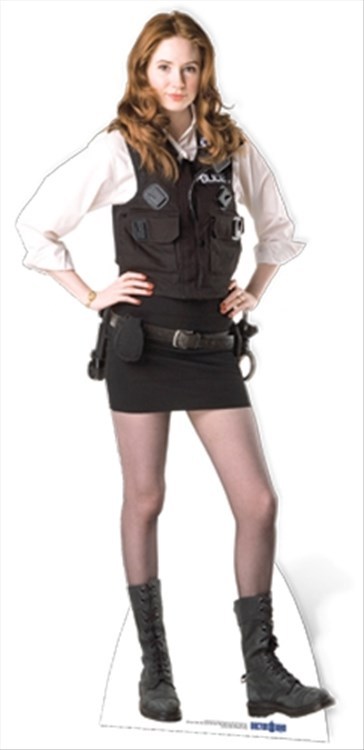 Amy Pond Police Uniform Karen Gillan Dr Who Official Lifesize Cardboard Cutout