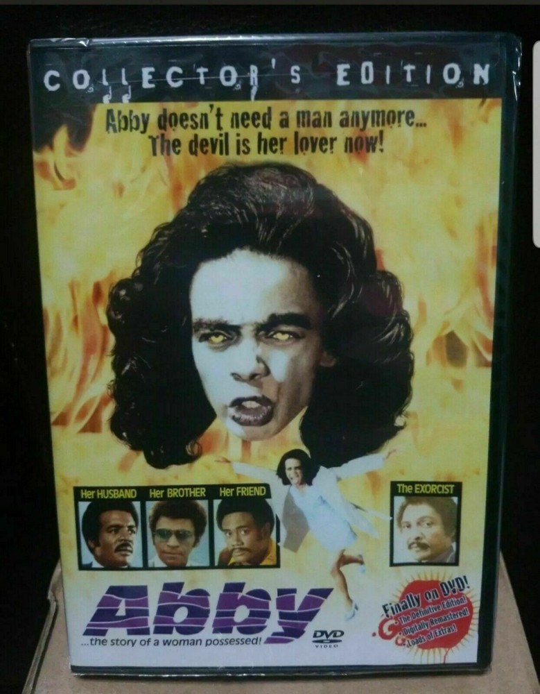 Blaxploitation Horror Movie ABBY on DVD B55 – Cult Classic Film-image