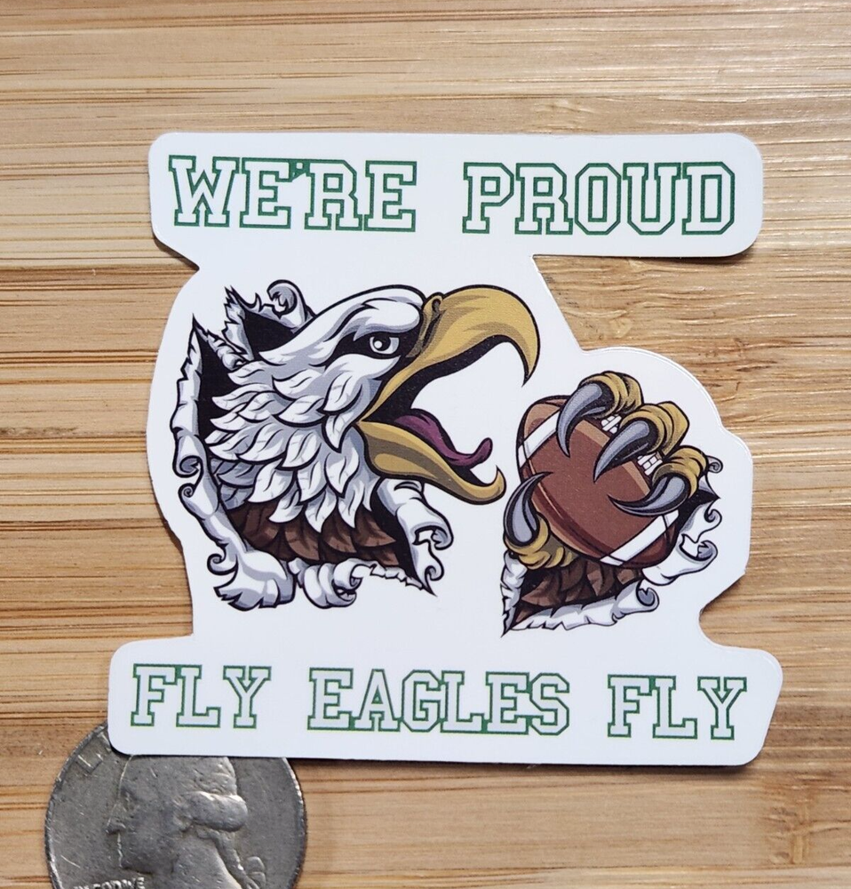 🏈 Philadelphia Eagles NFL Team Sticker Decal for Fans & Cars