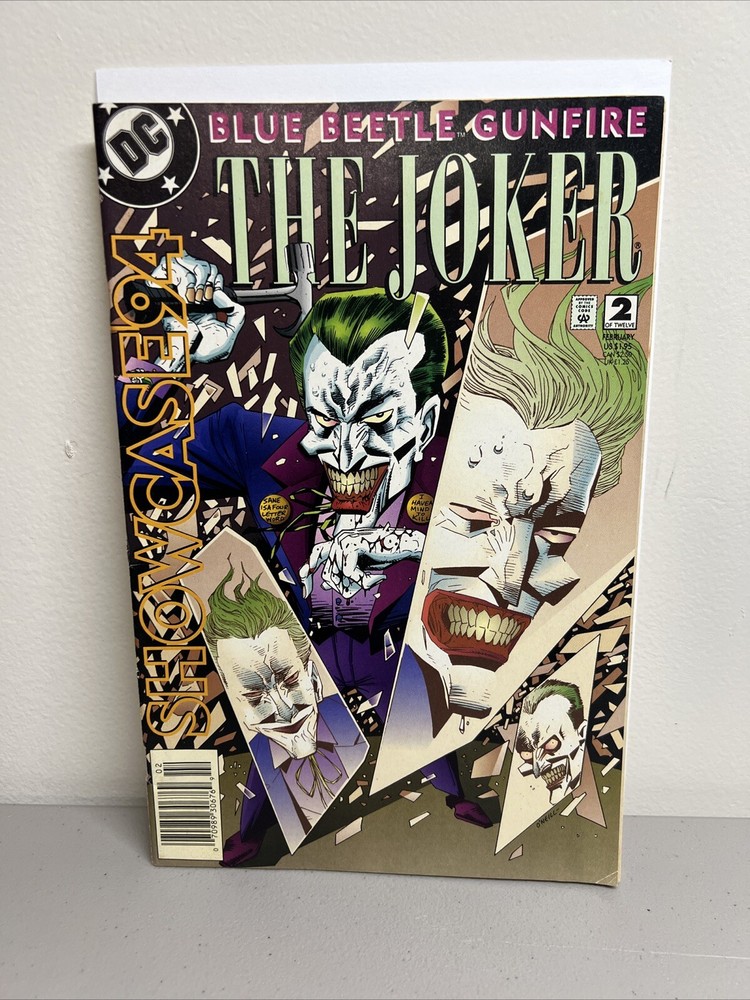 DC Comic Book Blue Beetle Gunfire The Joker No. 2 1994 Comics