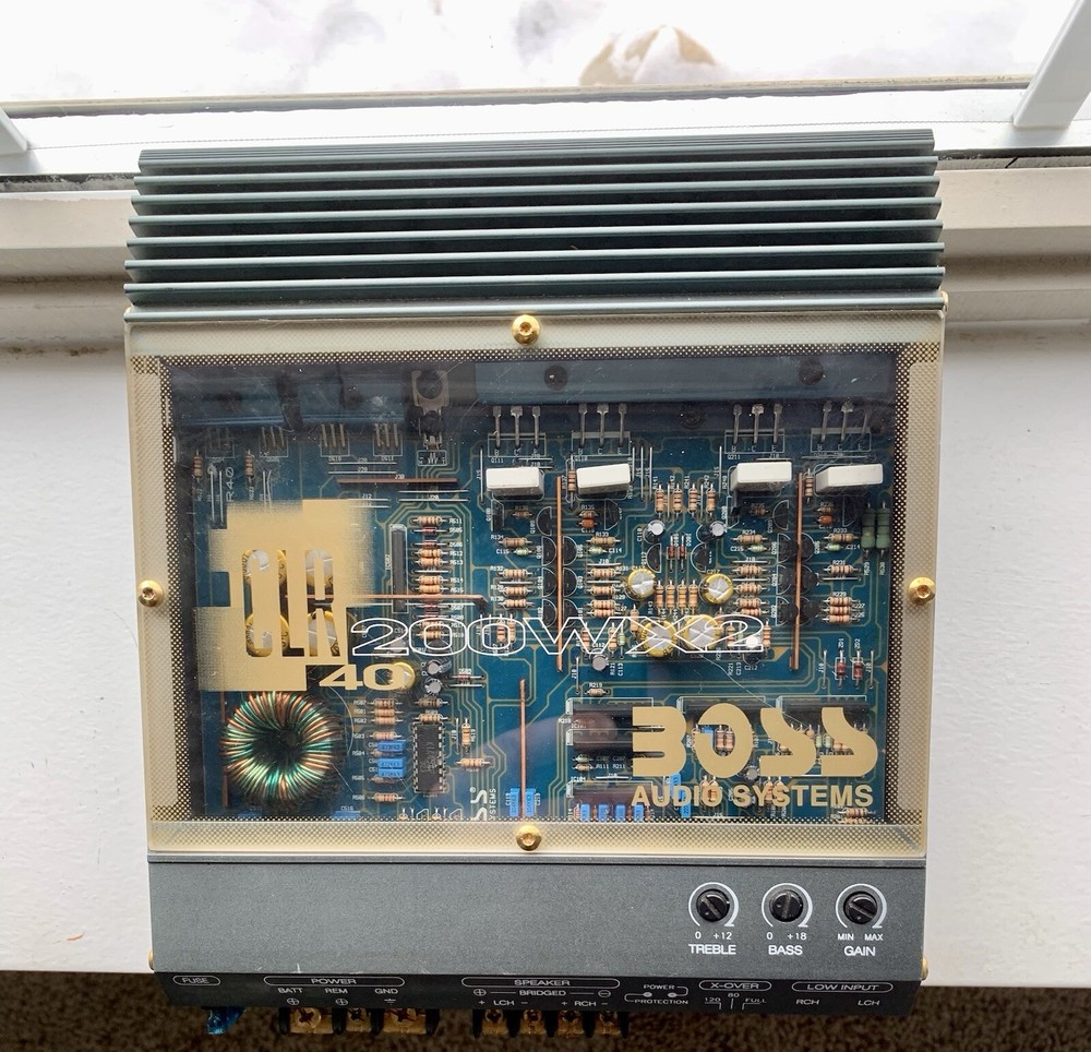 Boss Audio Systems CLR 200WX2 Amplifier