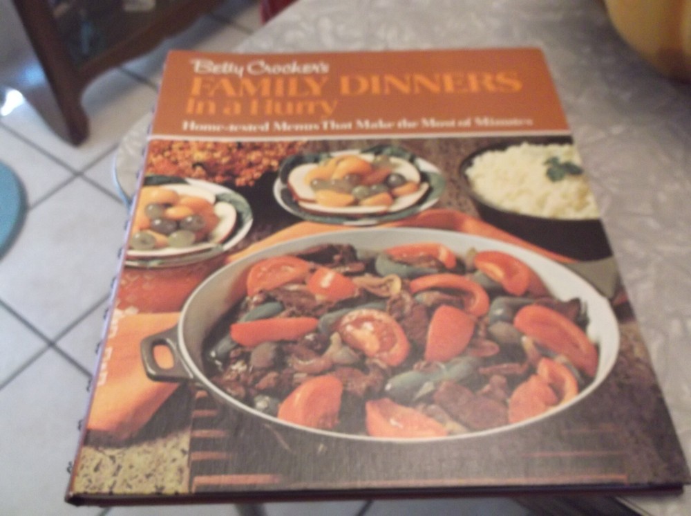 1970s Betty Crocker Quick Family Dinners Cookbook-image