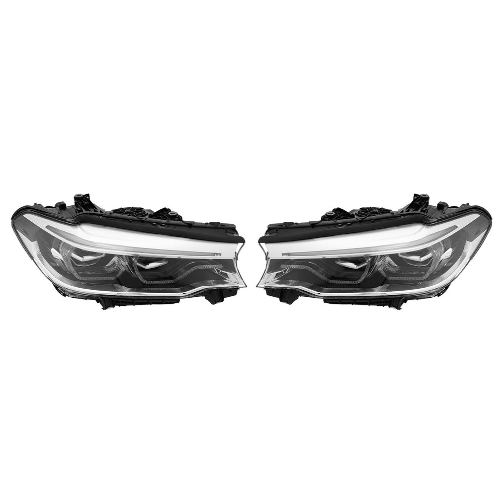 Front LED Headlights Assembly Left+Right Side for 2017-2020 BMW (A Pair ）