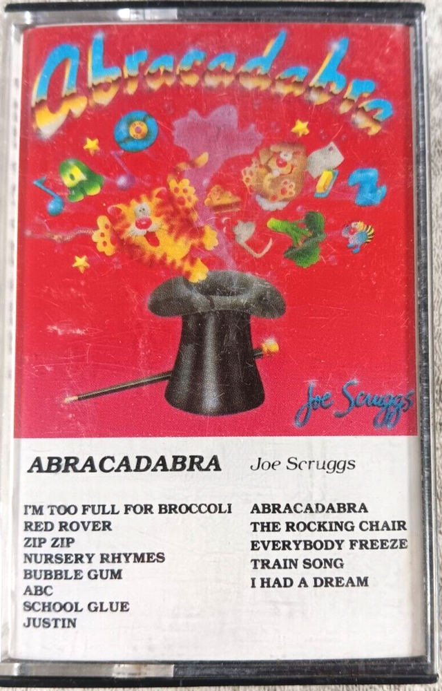 Vintage 1986 Cassette Tape Joe Scruggs Abracadabra Educational Graphics Press-image