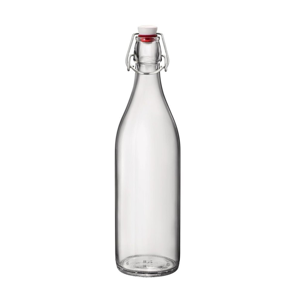 Bormioli Rocco Giara Bottle, 33.75 oz, Clear