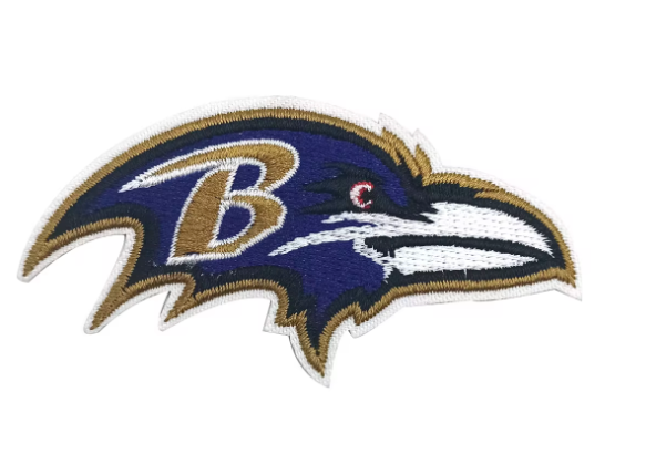 BALTIMORE RAVENS - NFL - NATIONAL FOOTBALL LEAGUE - Embroidered Iron On Patch