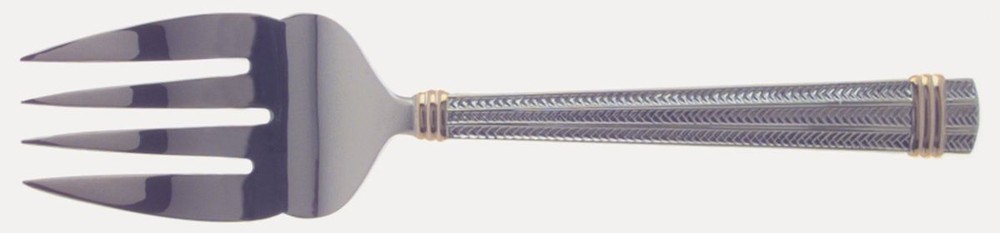 Ralph Lauren Flatware Golden Wainwright  Cold Meat Serving Fork 10370586