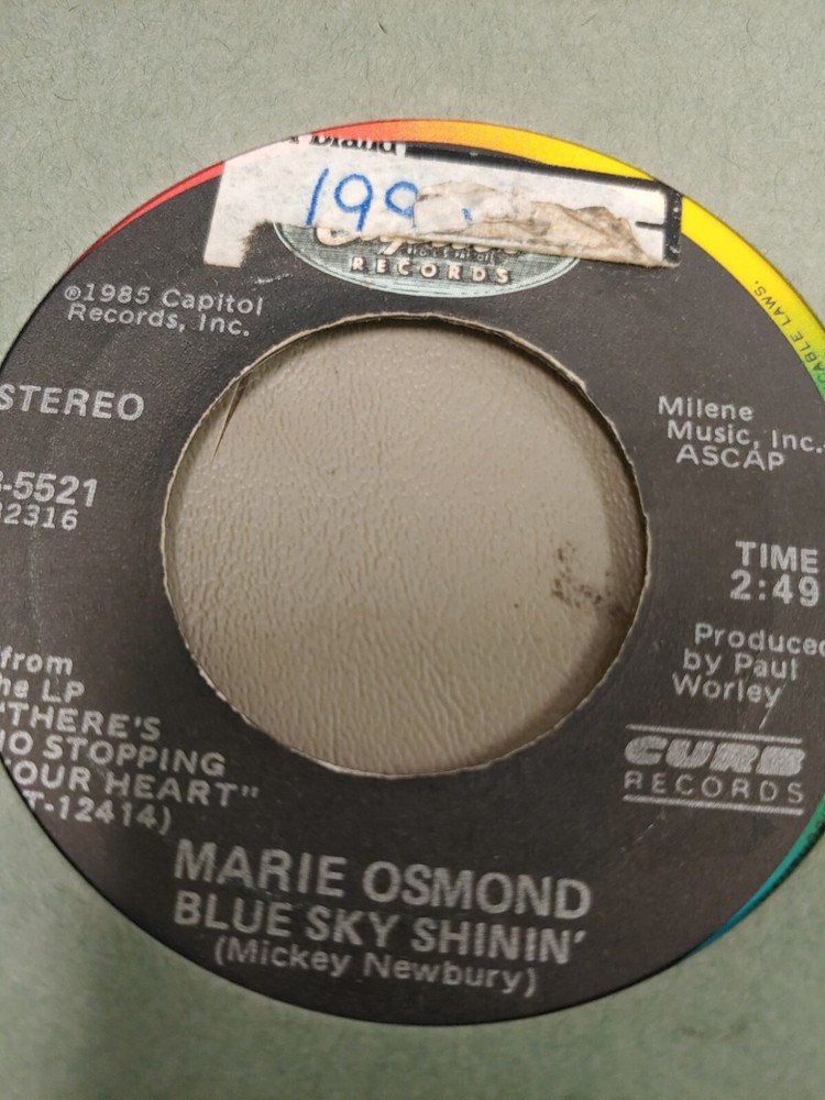 MARIE OSMOND BLUE SKY SHININ' 7