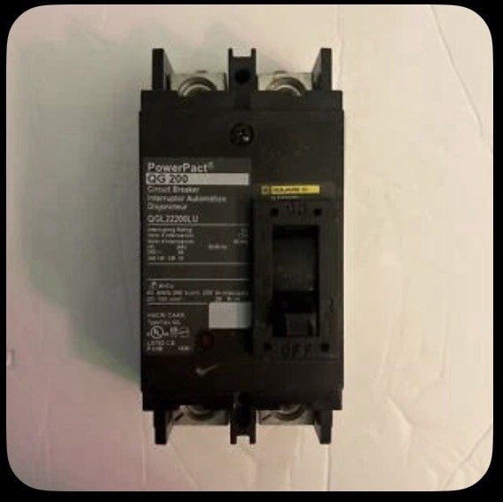 Square D QBL22200LU 200 Amp 240 V 2 Pole Circuit Breaker