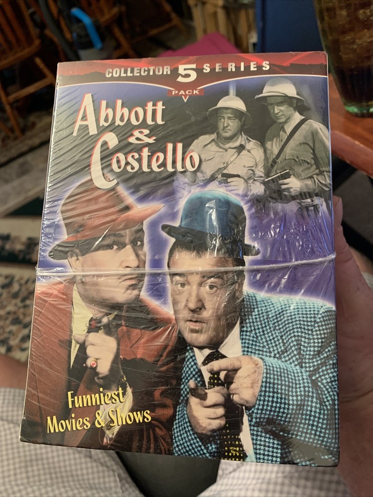 Abbott  Costello 5-Pack (VHS TAPE) Fast Shipping Excellent Condition Buy Here !-image