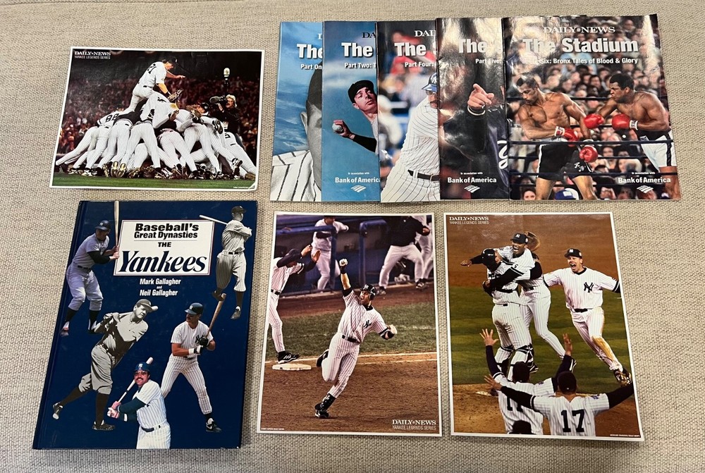 Yankees vintage sports memorabilia