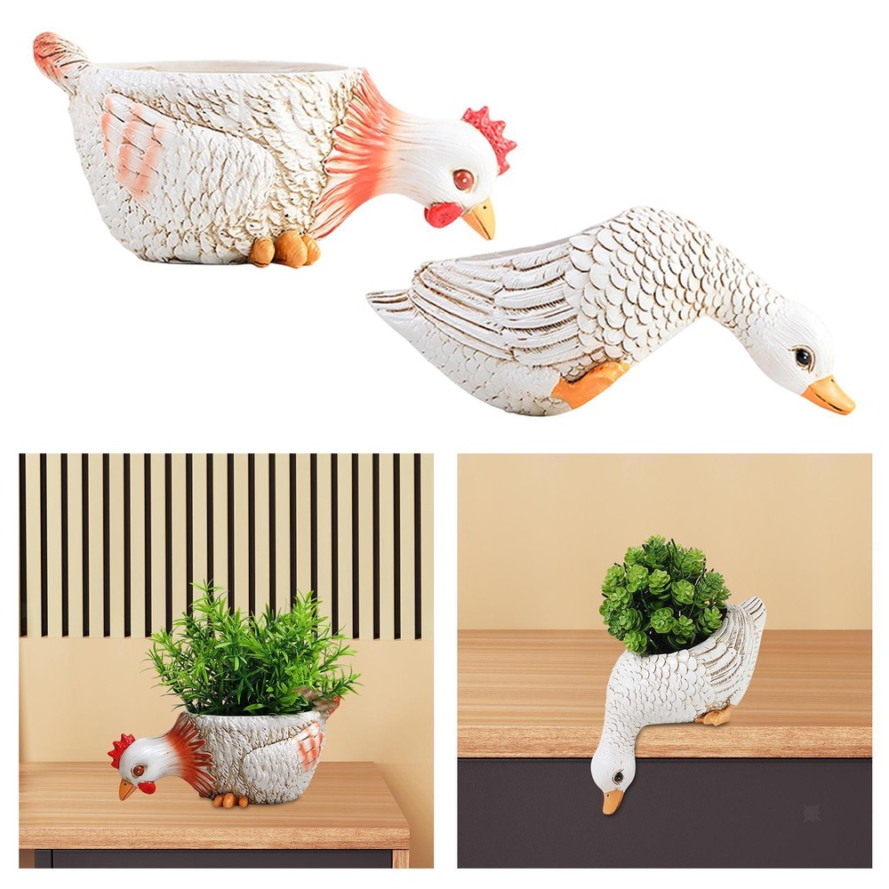 Animal Flower Pot Garden Plant Container, Gift, Multipurpose Decorative Plant