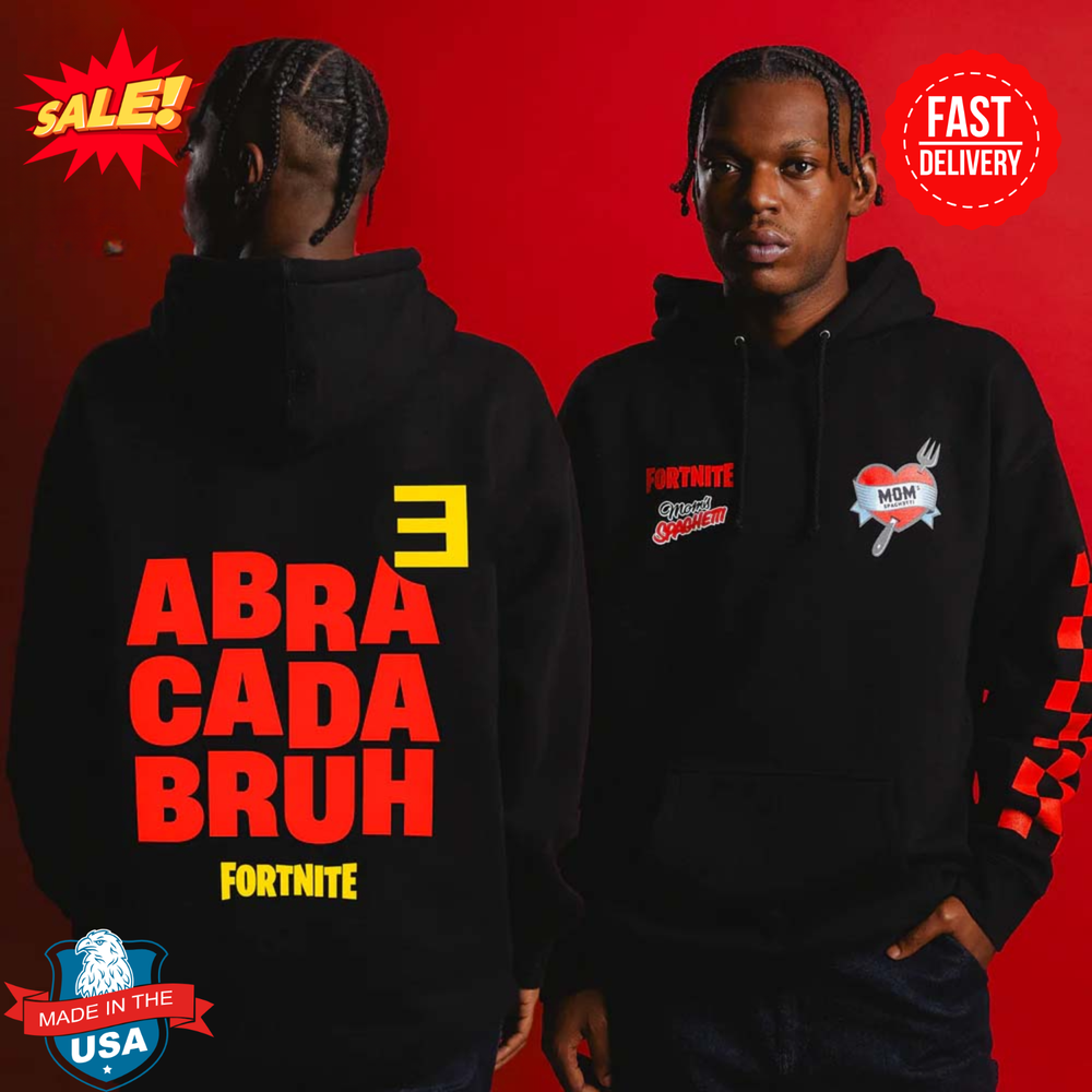 Eminem Mom’s Spaghetti x Fortnite Abracadabruh 3D Hoodie S-5XL-image
