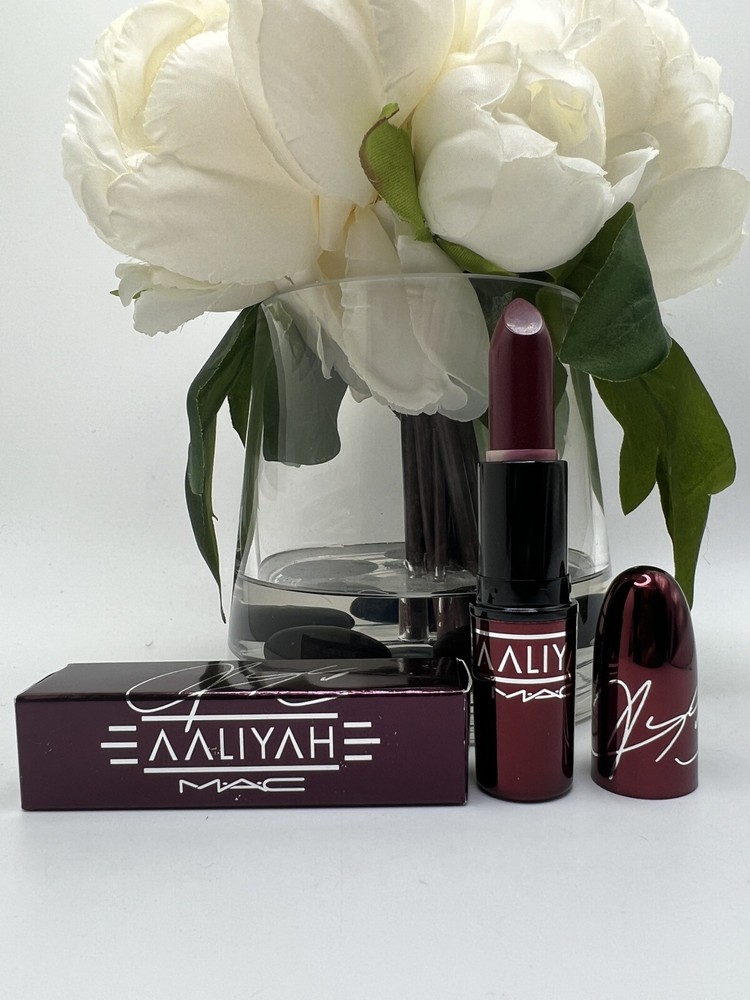 AALIYAH for MAC MORE THAN A WOMAN Lipstick 3g Full Size New in Box-image