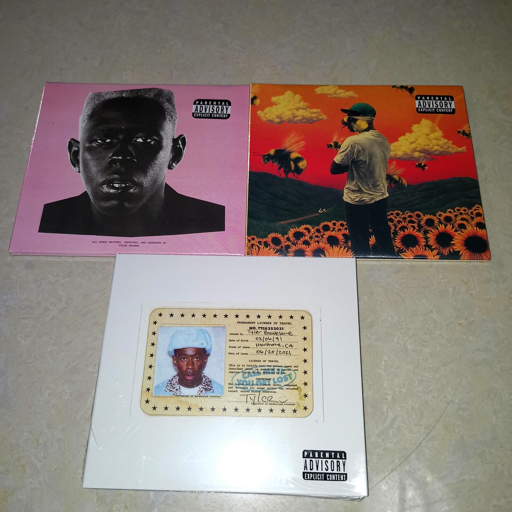 Tyler, The Creator：CALL ME IF YOU GET LOST & Flower Boy & IGOR Rap Album 3CD Set