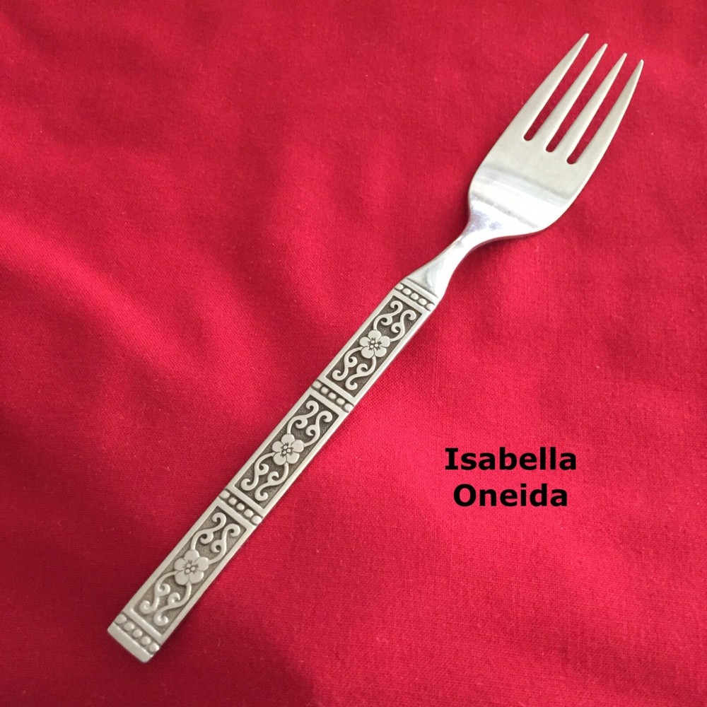 Oneida Community ISABELLA Salad Fork  6 3/4