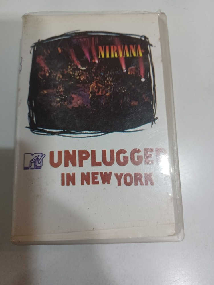 NIRVANA Unplugged New York cassette tape India Indian Orig clamshell RARE 1994 !