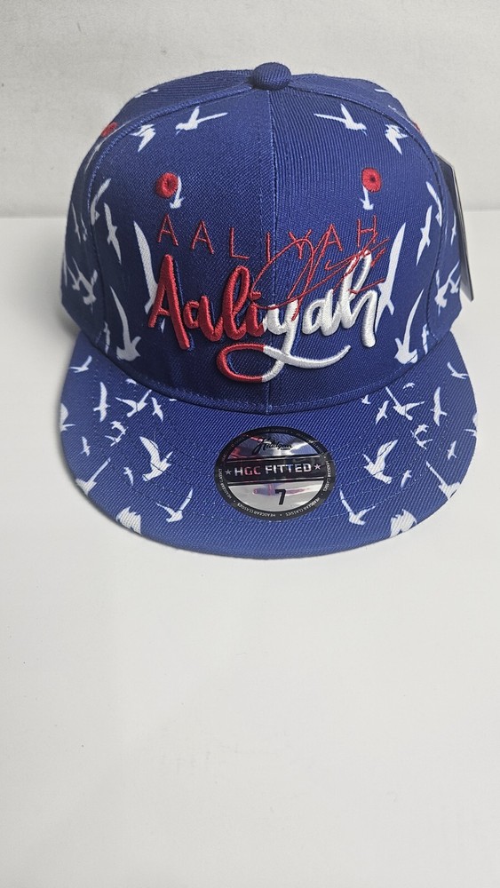 Aaliyah Fitted Hat Cap NWT Size 7 Headgear Classics Concert Music Flat Bill-image