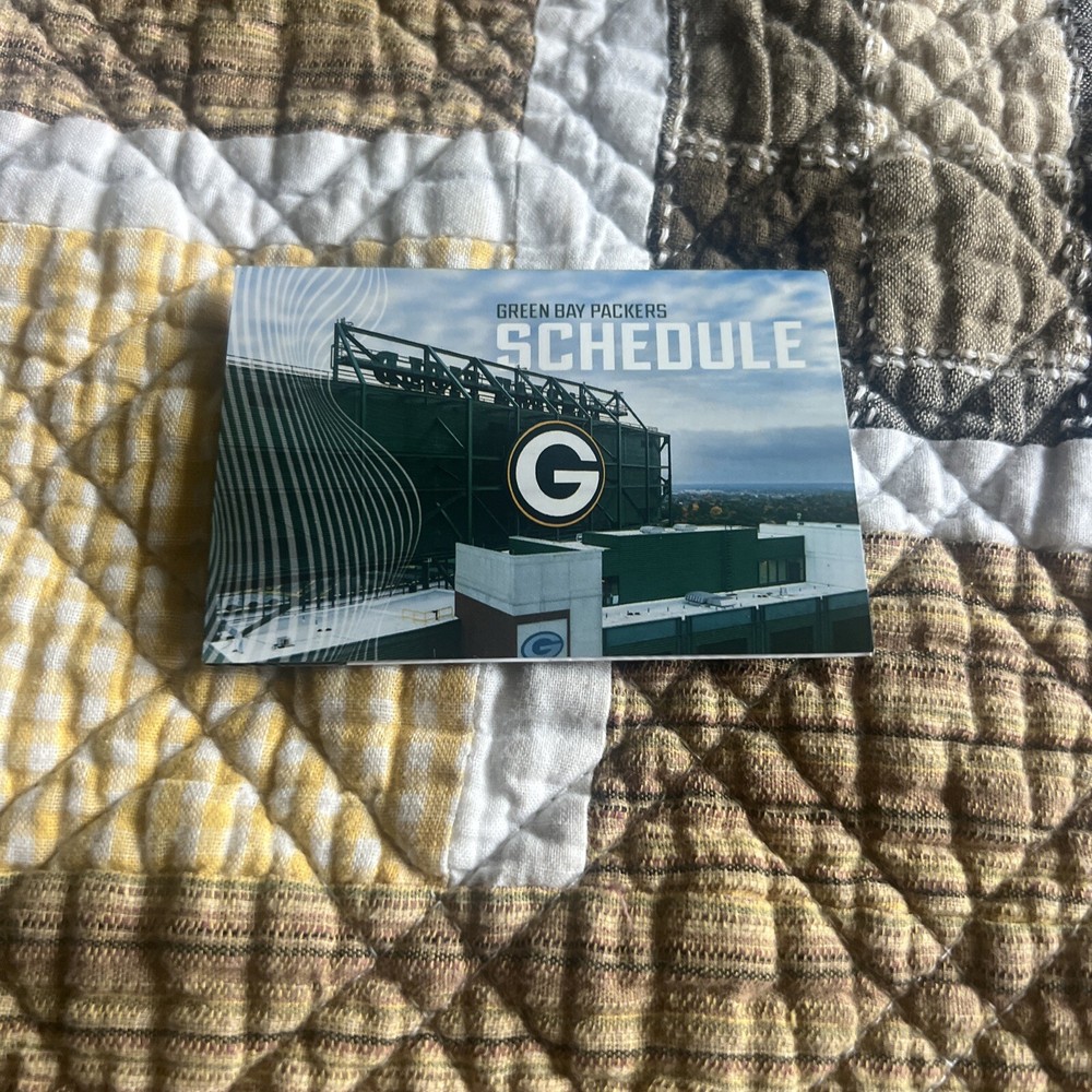 Green Bay Packers 2024 Pocket Schedule