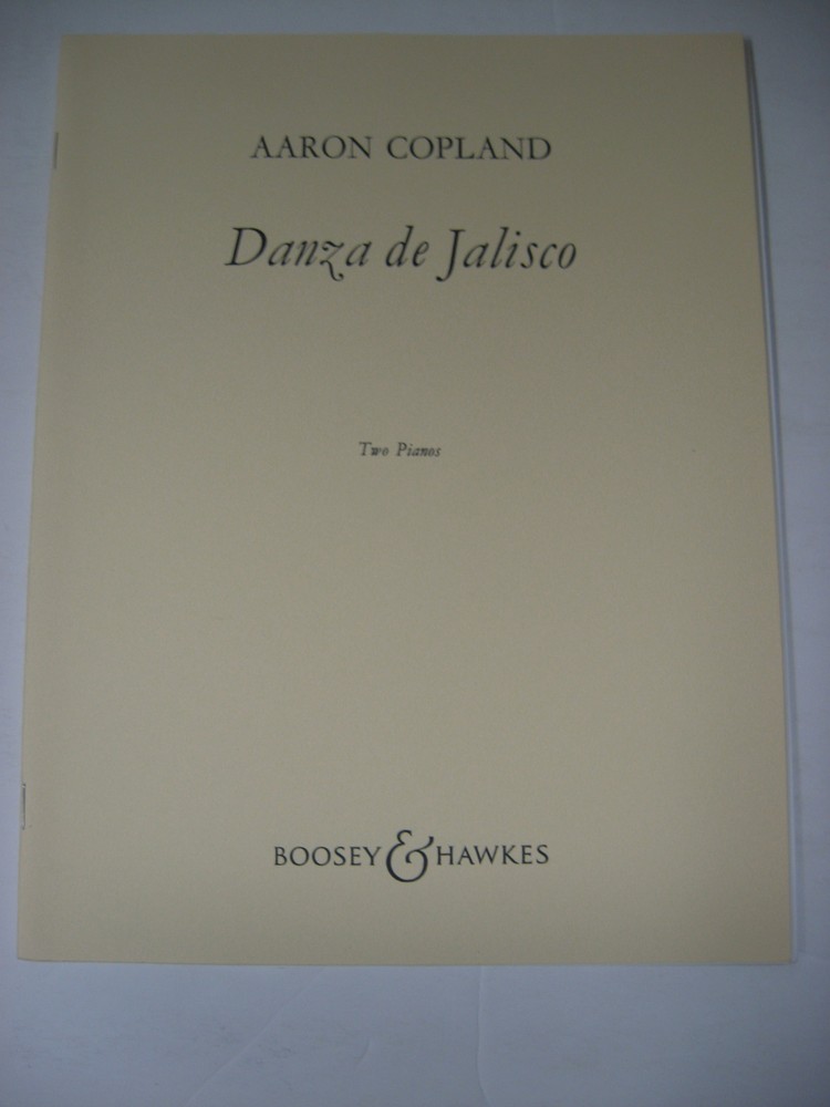 Aaron Copland Danza de Jalisco 2 Pianos 4 Hands Duet Sheet Music Boosey Hawkes-image
