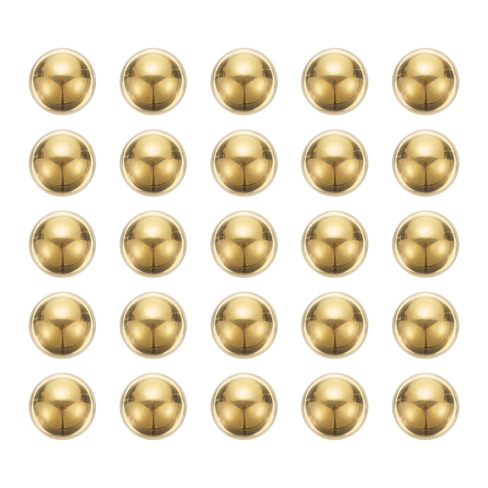 25pcs Precision Solid Brass Bearing Balls 1/4