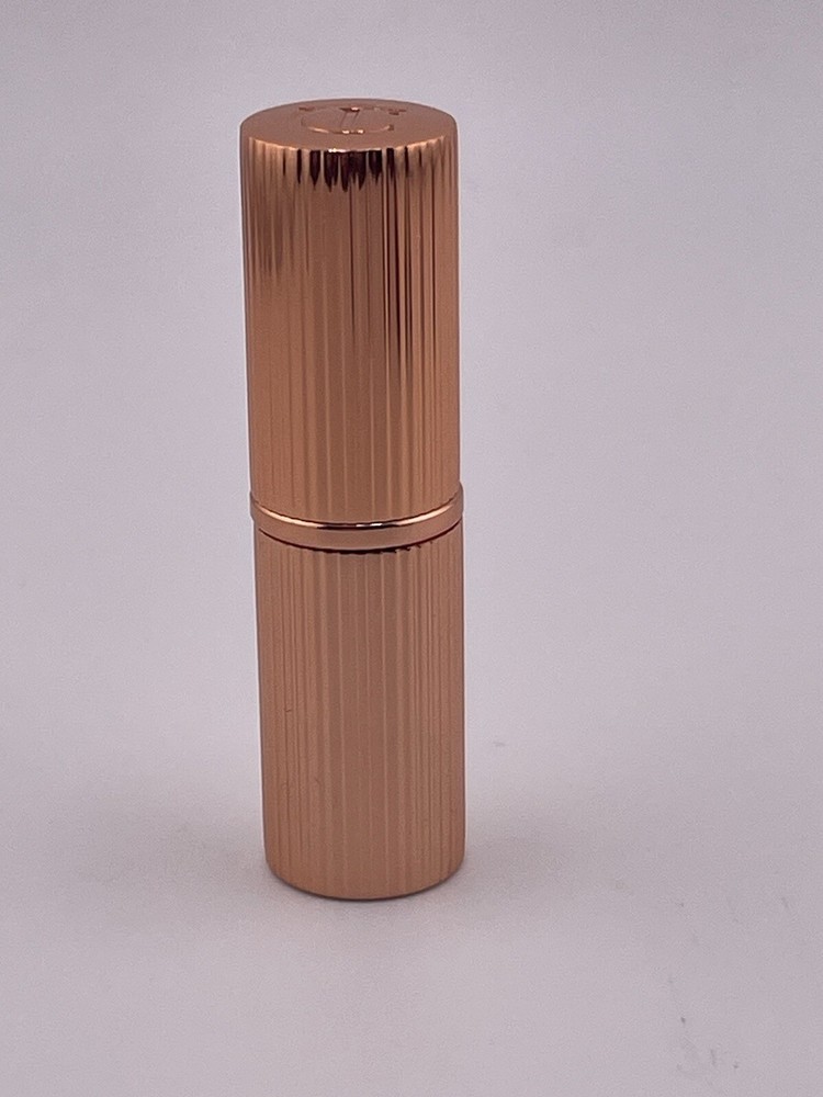 CHARLOTTE TILBURY Travel Size Hollywood Vixen Beauty Icon Lipstick in Gold Tube