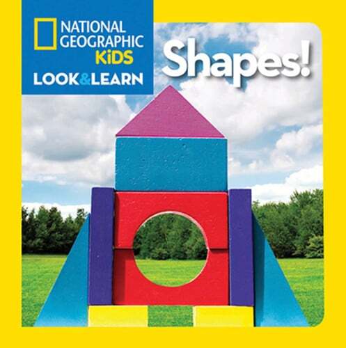 National Geographic Kids Look and Learn Shapes Book for Children