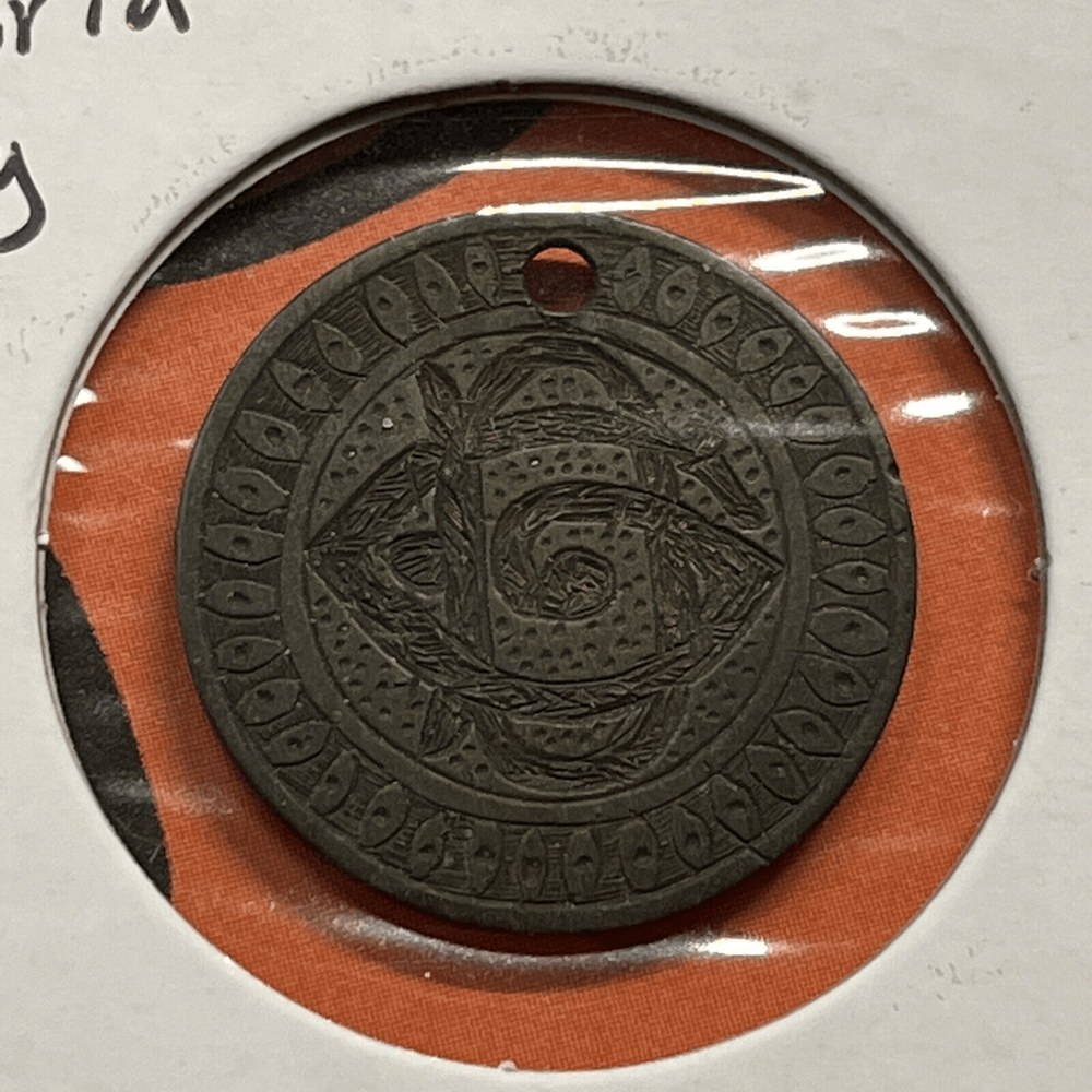 GB love Token Farthing Victoria Young Head Coin Engraved Collection