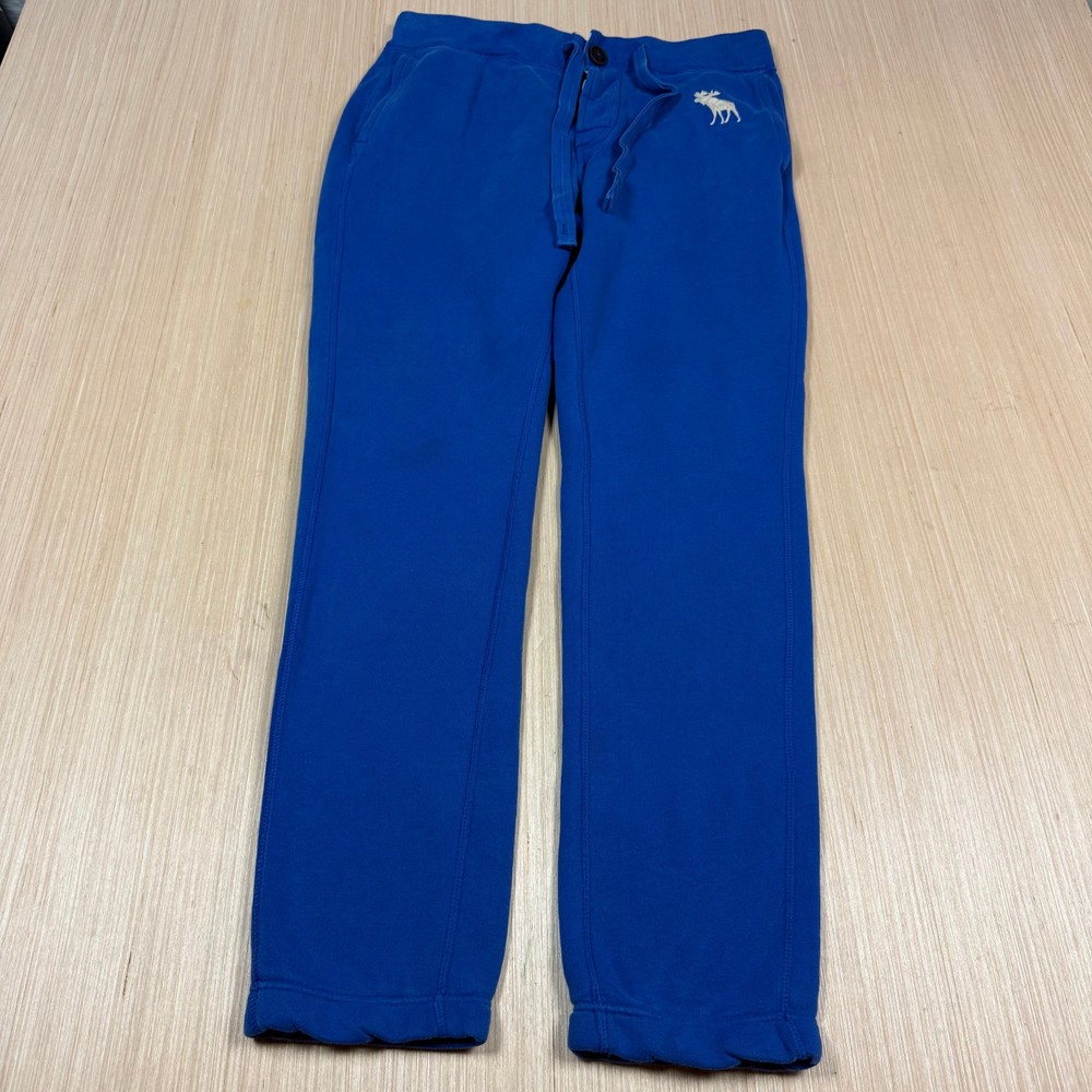 y2k Vintage Abercrombie & Fitch Sweatpants Moose medium fleece pants men's-image
