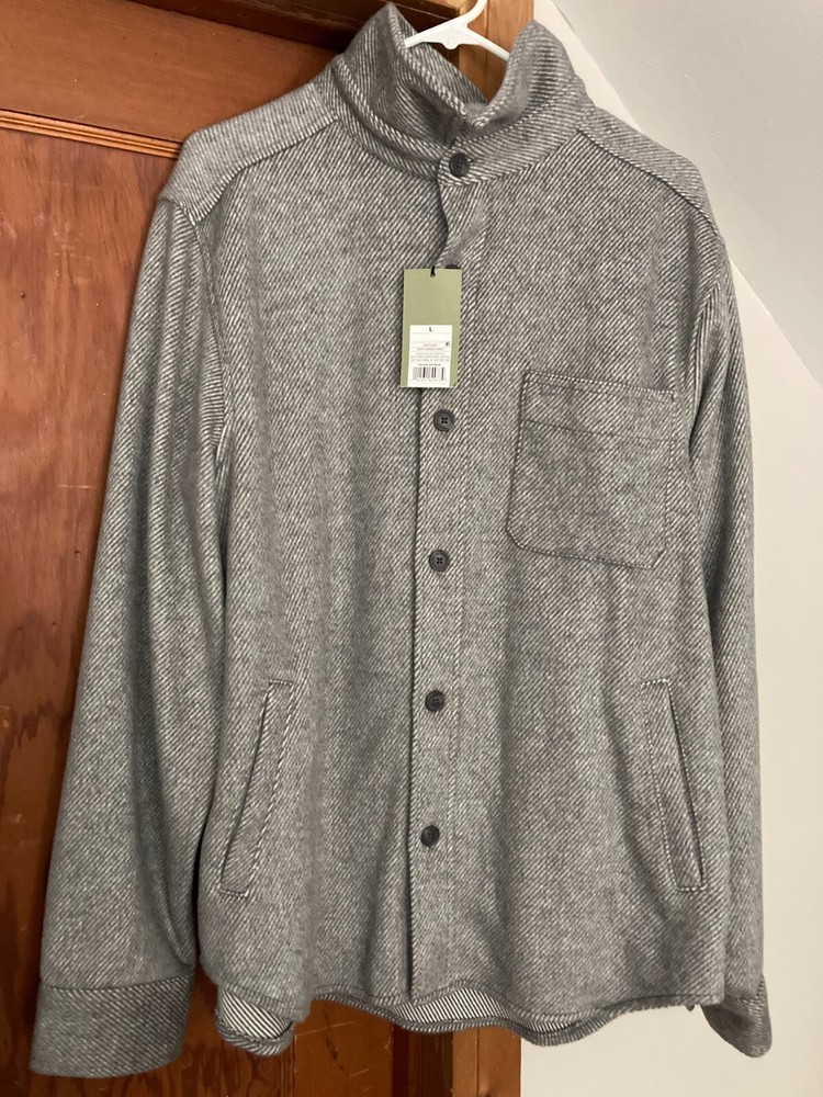 Goodfellow & Co Men's Large Gray Button-Down Sweater NWT